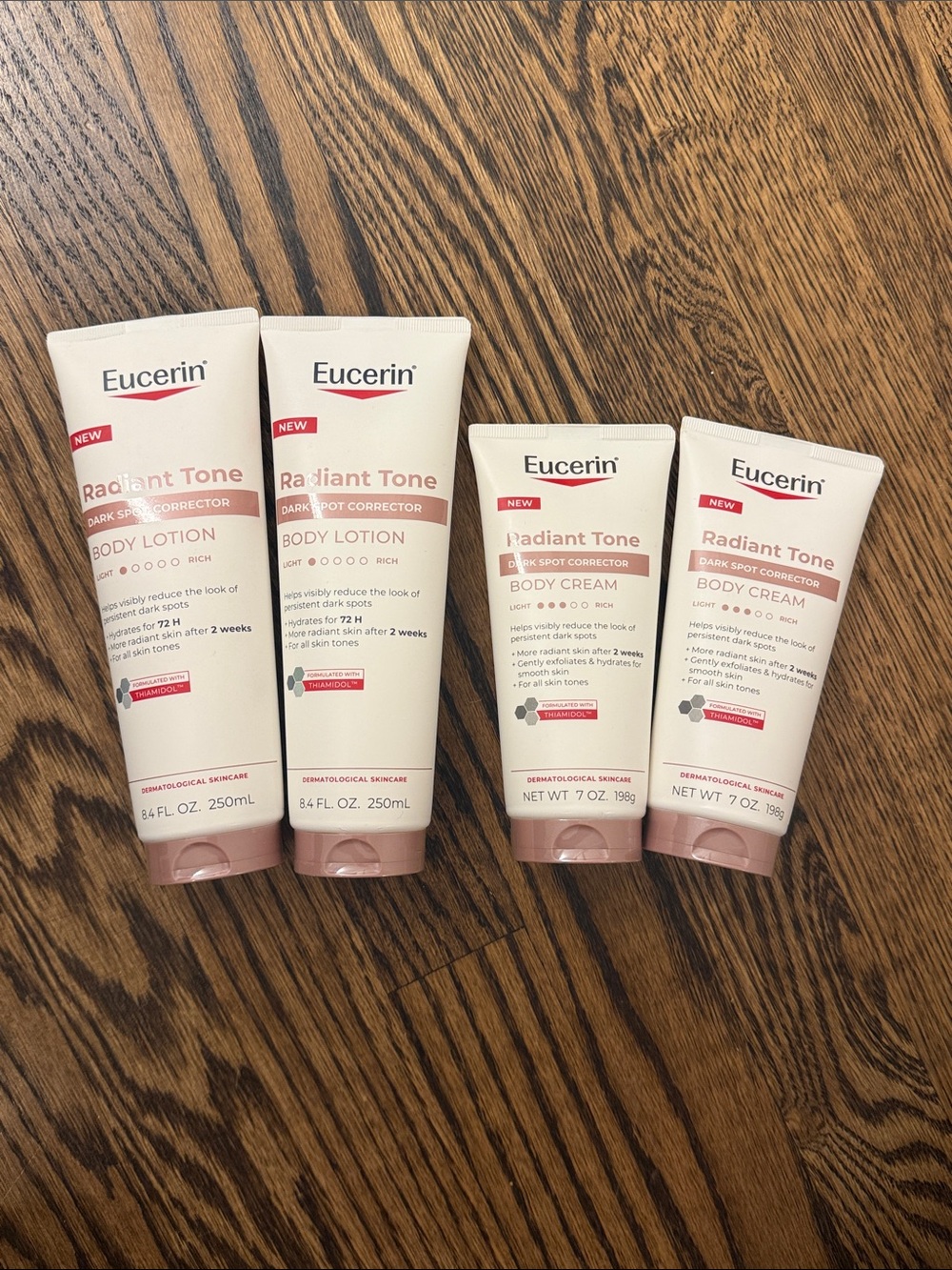 Eucerin radiant tone body moisturizer bundle - NWT